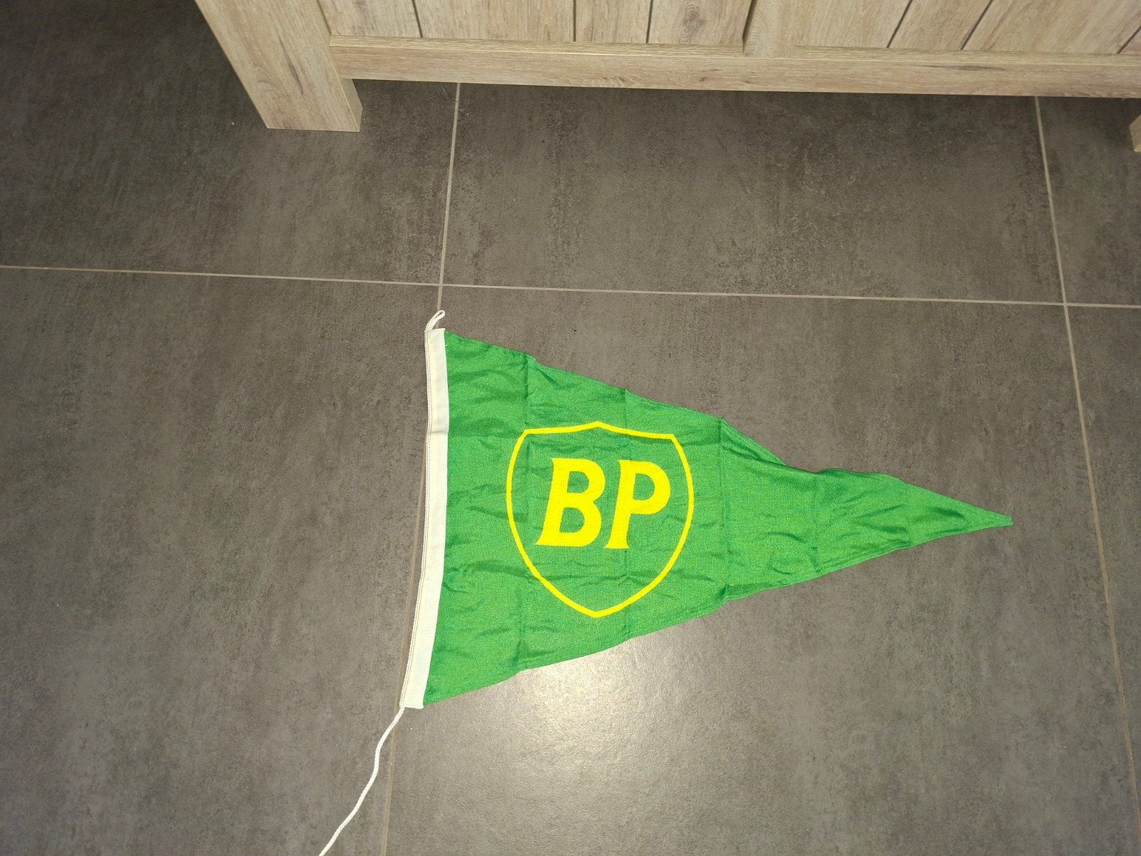 bp punt vlag, Verzamelen, Ophalen of Verzenden, Zo goed als nieuw, Reclamebord