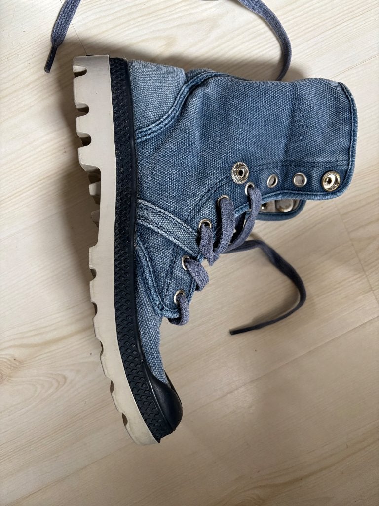 Schoenen originele Palladiums maat 37 denim blauw, Kleding | Dames, Blauw, Palladium, Ophalen of Verzenden, Sneakers of Gympen