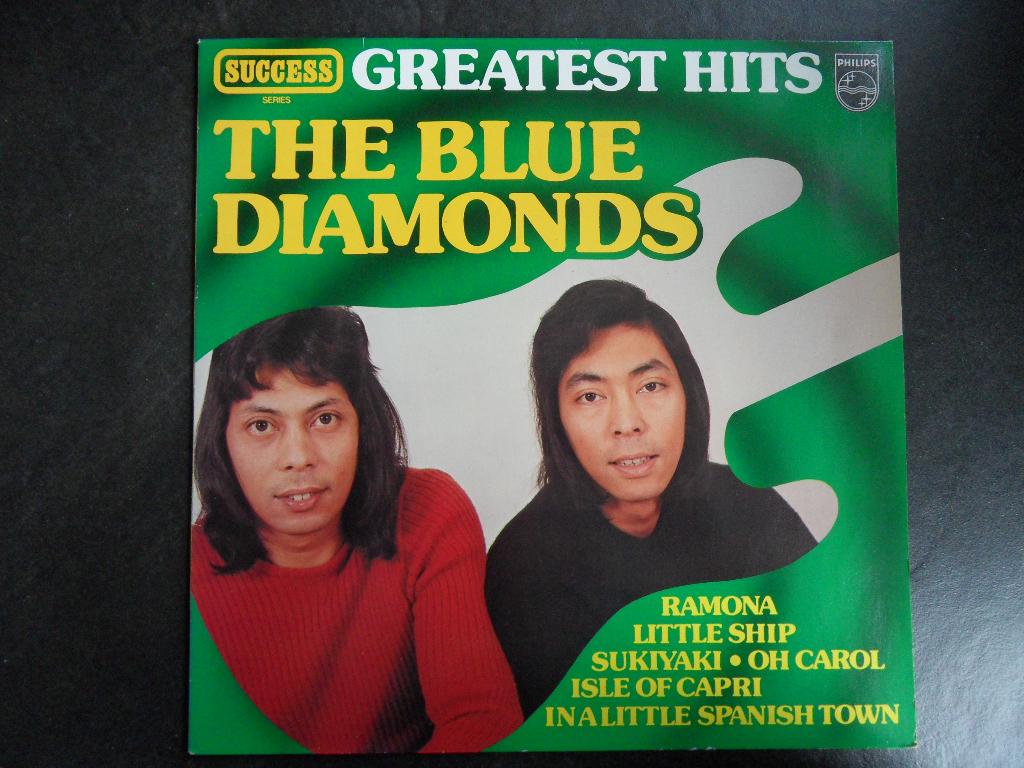 The Blue Diamonds - Greatest hits (LP), Ophalen of Verzenden, Gebruikt, 12 inch