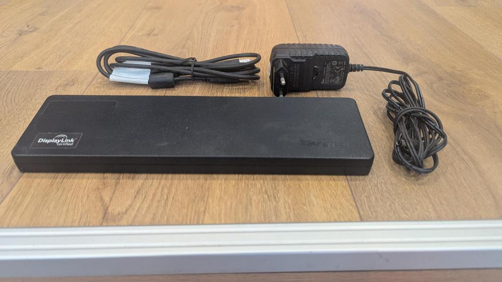 Targus Docking Station ACP51EUZ–DisplayLink–Compleet, Ophalen of Verzenden, Targus, Docking station, Gebruikt