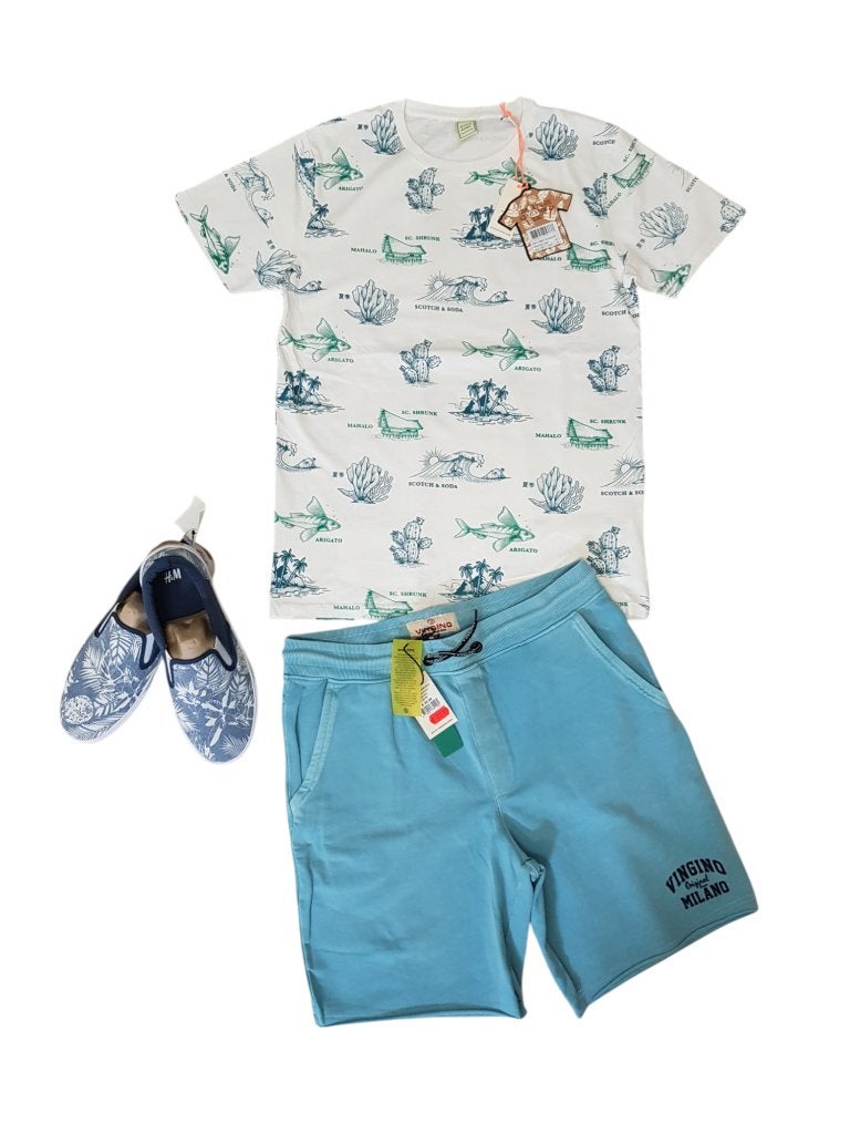 Super leuk SCOTCH SHRUNK shirt maat 16/176. NIEUW!, Kinderen en Baby's, Kinderkleding | Maat 176, Verzenden, Nieuw, Shirt of Longsleeve