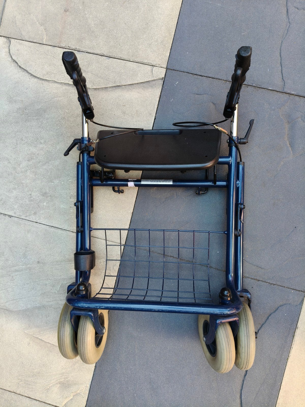 Stevige Rollator, Diversen, Ophalen, Opvouwbaar, Gebruikt