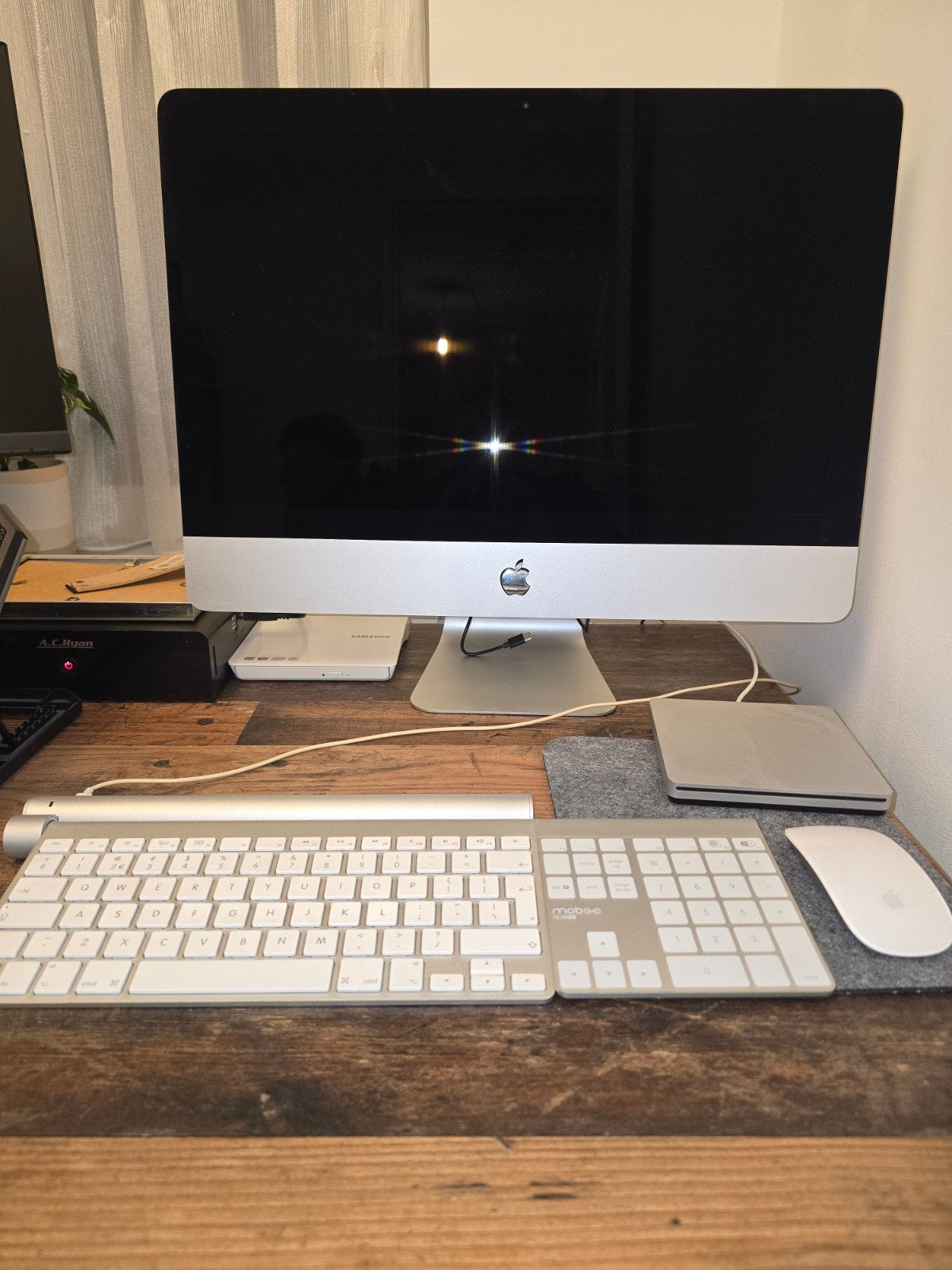 iMac (21.5-inch, Late 2013) - Nette staat, compleet, Computers en Software, Apple Desktops, Gebruikt, iMac, HDD, 2 tot 3 Ghz, 8 GB