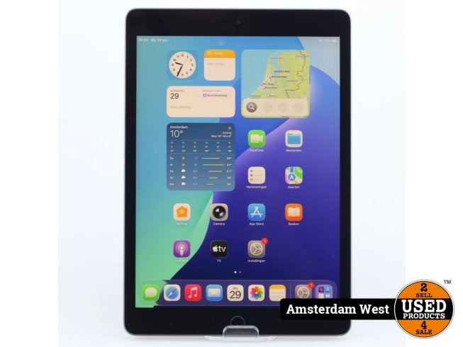 iPad 2020 128GB Wifi Space Gray, Apple, Gebruikt, Support@apple.com, One Apple Park Way
Cupertino, CA 95014
United States