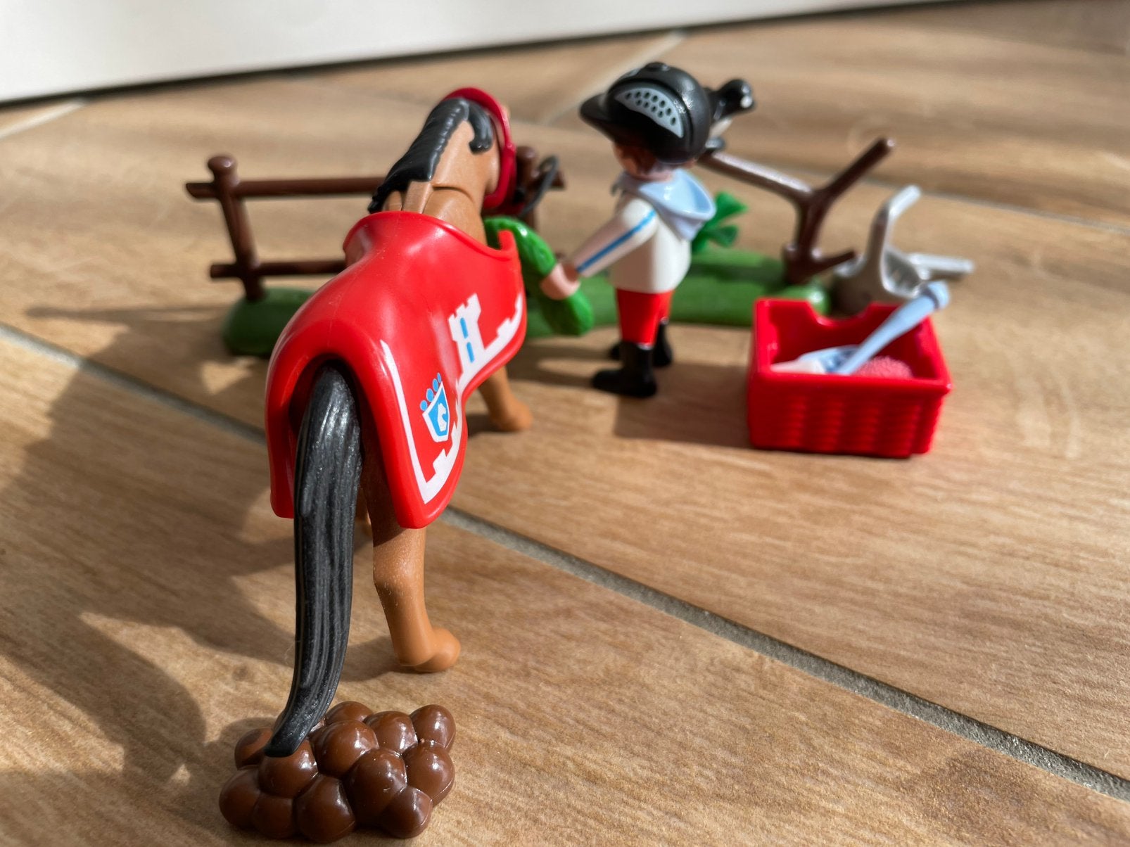 Playmobil pony 70516, Ophalen, Complete set, Family fun, Zo goed als nieuw