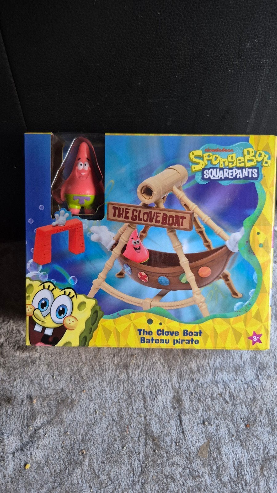 SpongeBob SquarePants The Glove Boat met Patrick figuur, Kinderen en Baby's, Ophalen of Verzenden