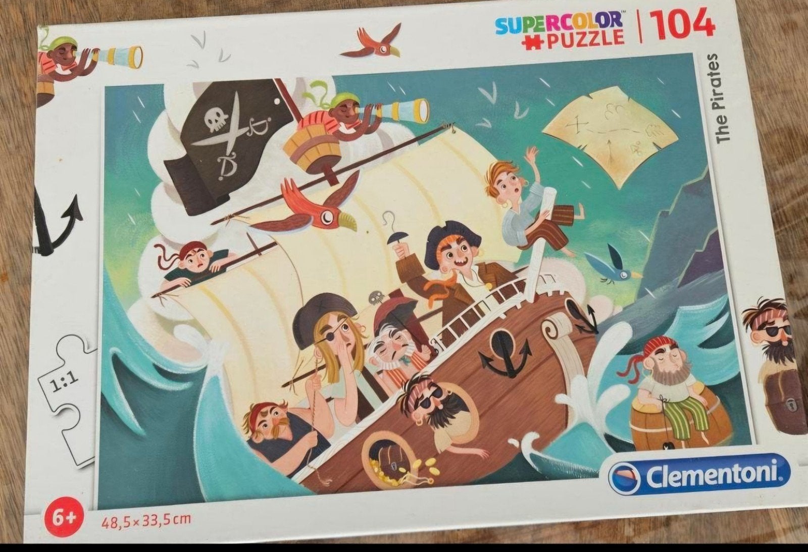 Puzzel 104 stukjes, Ophalen of Verzenden, Meer dan 50 stukjes, 6 jaar of ouder