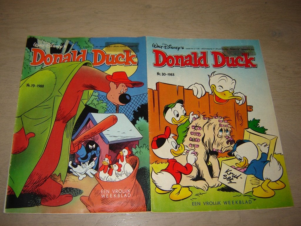 DONALD DUCK 1988 !!, Eén stripboek, Ophalen of Verzenden, Zo goed als nieuw