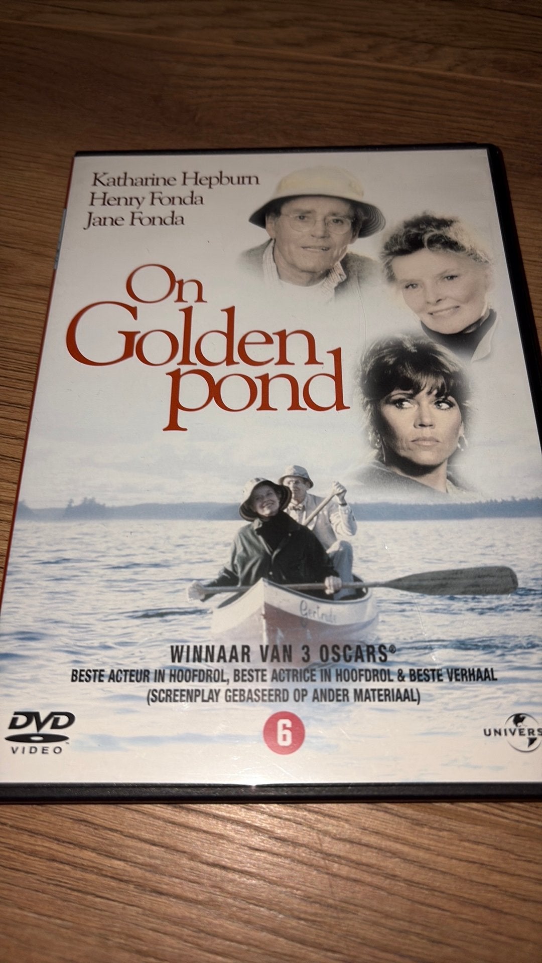 On Golden Pond met Katharine Hepburn en Henry Fonda., 1960 tot 1980, Vanaf 16 jaar, Ophalen of Verzenden, Zo goed als nieuw