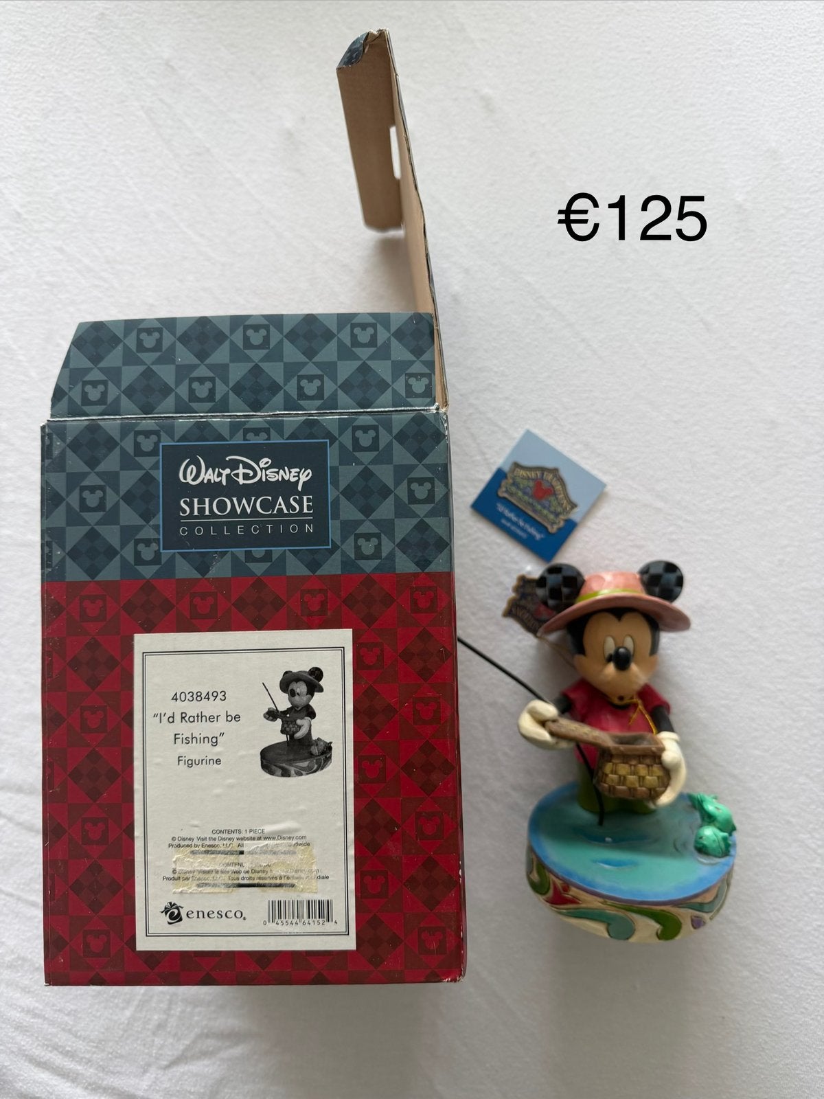 Disney Traditions Mickey visser, Verzamelen, Ophalen of Verzenden, Mickey Mouse, Zo goed als nieuw, Beeldje of Figuurtje