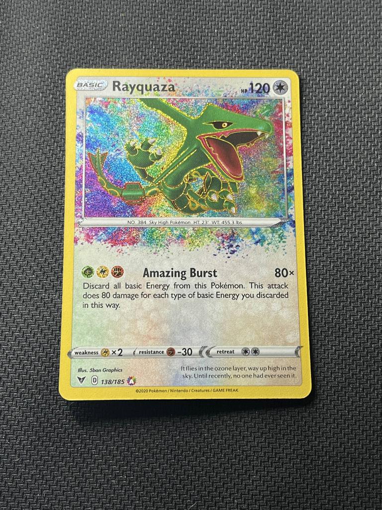Rayquaza (VIV 138), Ophalen of Verzenden, Nieuw, Losse kaart, Foil