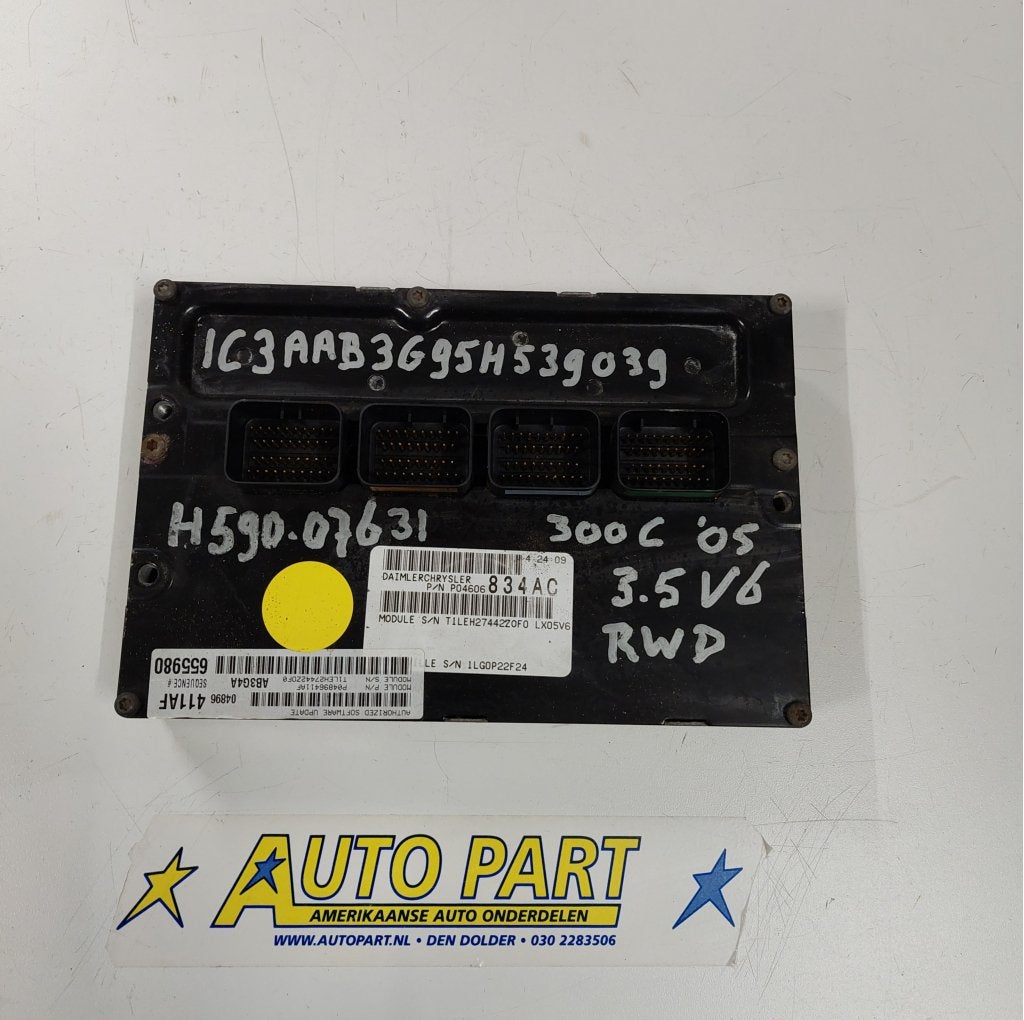 Chrysler 300C 3.5 LTR RWD motorcomputer 2005, Gebruikt, PO Box 21-8004 | Auburn Hills, MI 48321-8004, Chrysler, Ophalen of Verzenden