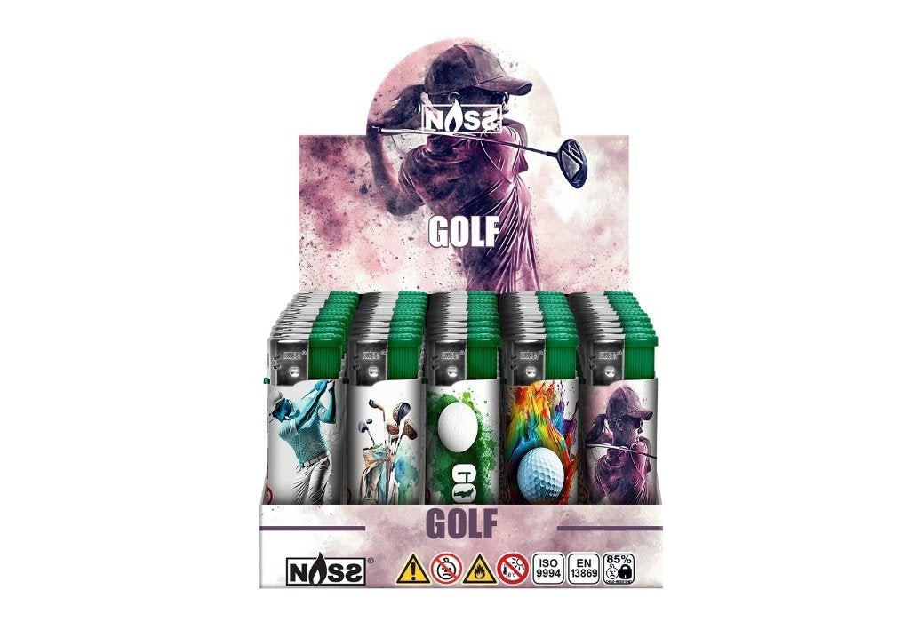 PARTIJ ELEKTRONISCHE AANSTEKER GOLF MOTIEF, ., Nieuw, Ophalen of Verzenden, .