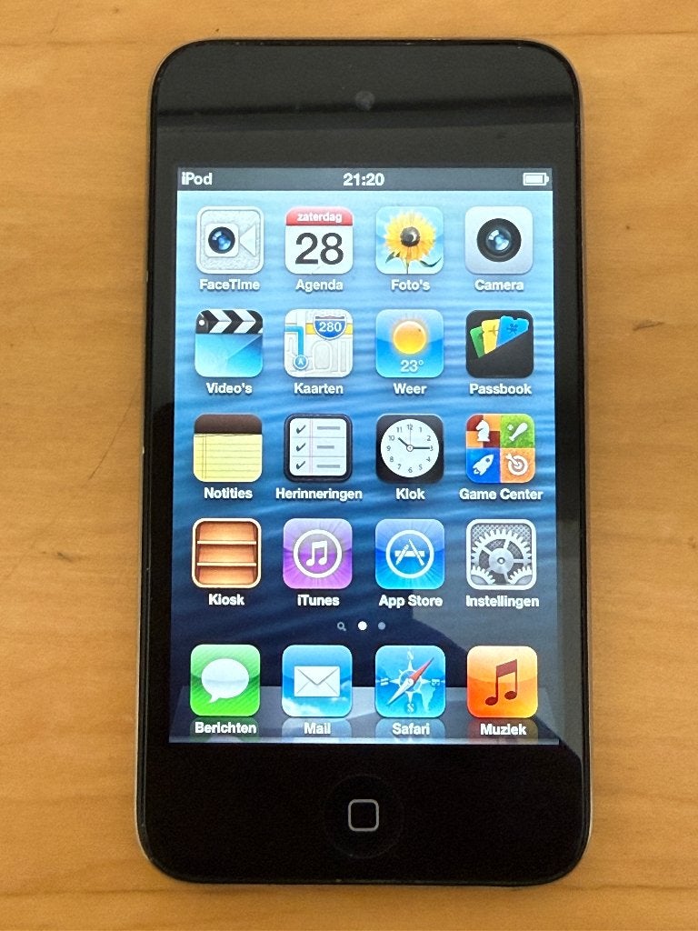iPod Touch 4e generatie 32GB, Ophalen of Verzenden, Gebruikt, Touch, 20 tot 40 GB