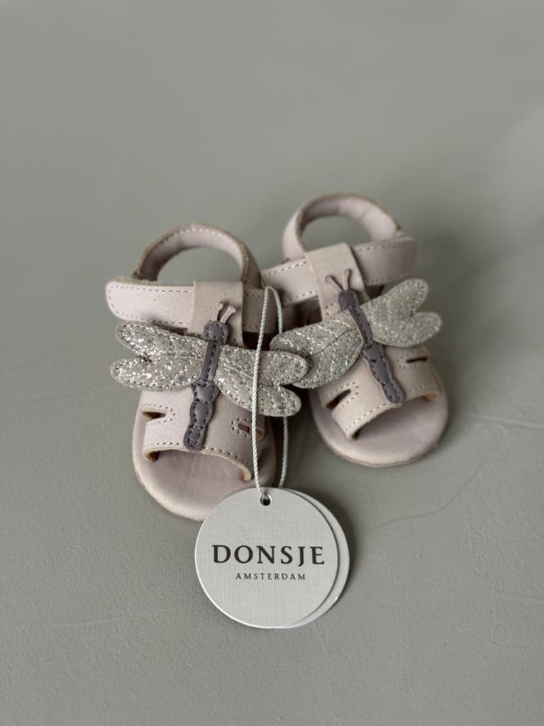 Donsje Amsterdam babysandalen libelle – nieuw 0-6m, Ophalen of Verzenden, Nieuw, Meisje, Schoentjes