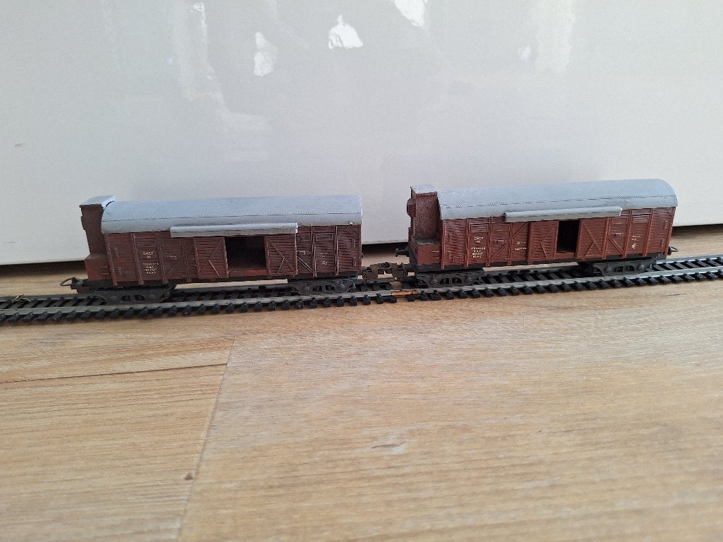 Lima 3105 Goederenwagon SNCF (18x), Hobby en Vrije tijd, Gebruikt, Gelijkstroom, Wagon, Ophalen of Verzenden