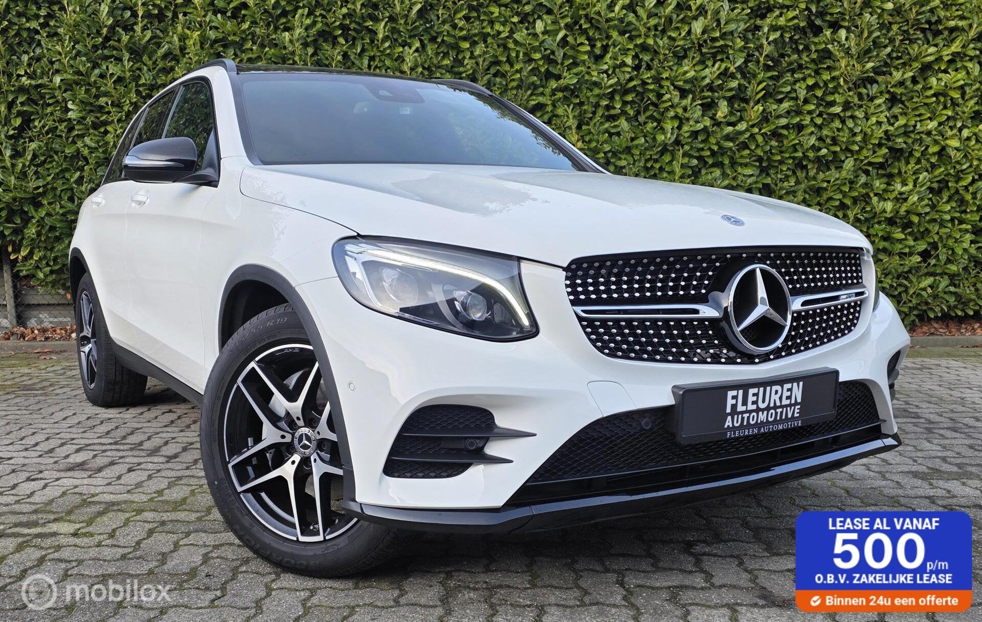 Mercedes GLC-klasse 250 4MATIC AMG Night|Pano|Dodeh|12-2017, Auto's, Automaat, 15 km/l, Gebruikt, Zwart