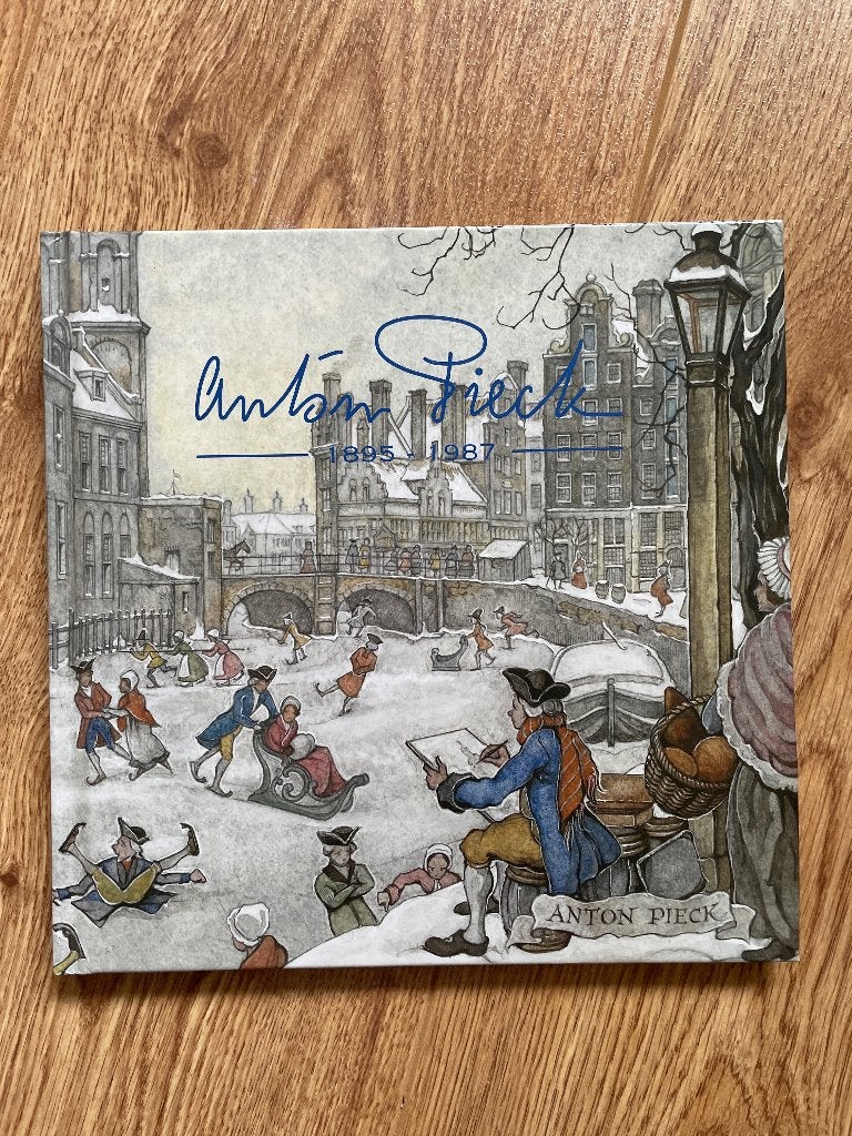 Anton Pieck, boekje met prenten, Ophalen of Verzenden