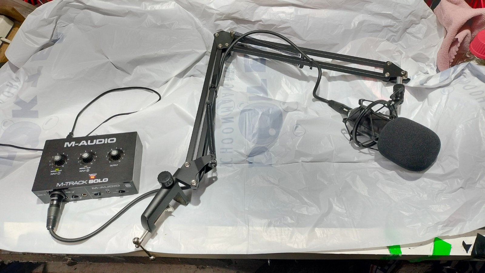 microfoon incl stander, Muziek en Instrumenten, Ophalen of Verzenden