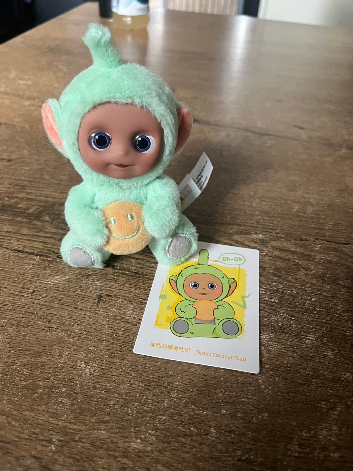 Say hello teletubies groen, Ophalen of Verzenden, Nieuw, Overige typen
