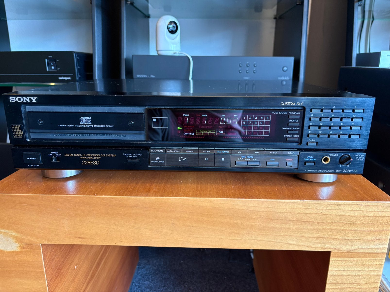 Sony cdp-228 ESD, Audio, Tv en Foto, Ophalen of Verzenden, Zo goed als nieuw, Sony