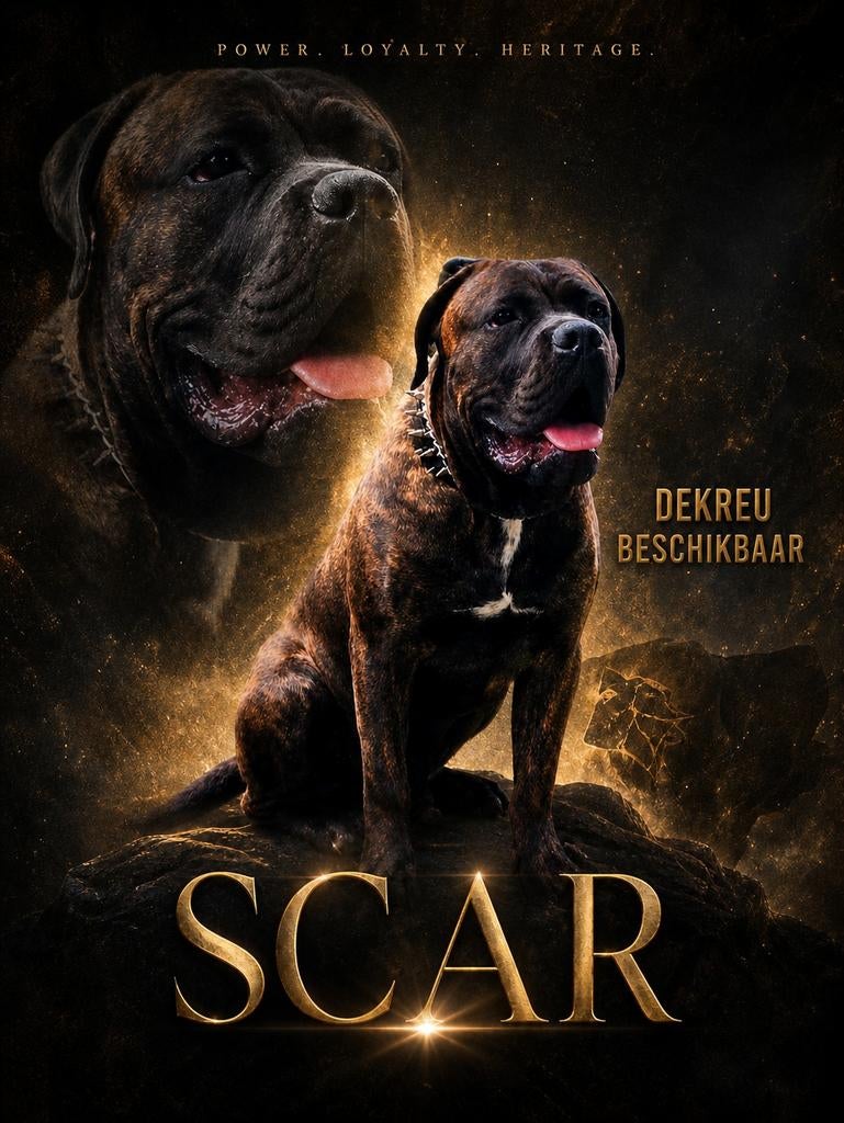 Cane corso dekreu beschikbaar (NIET TE KOOP), Reu, 1 tot 2 jaar, Eén hond, Nederland