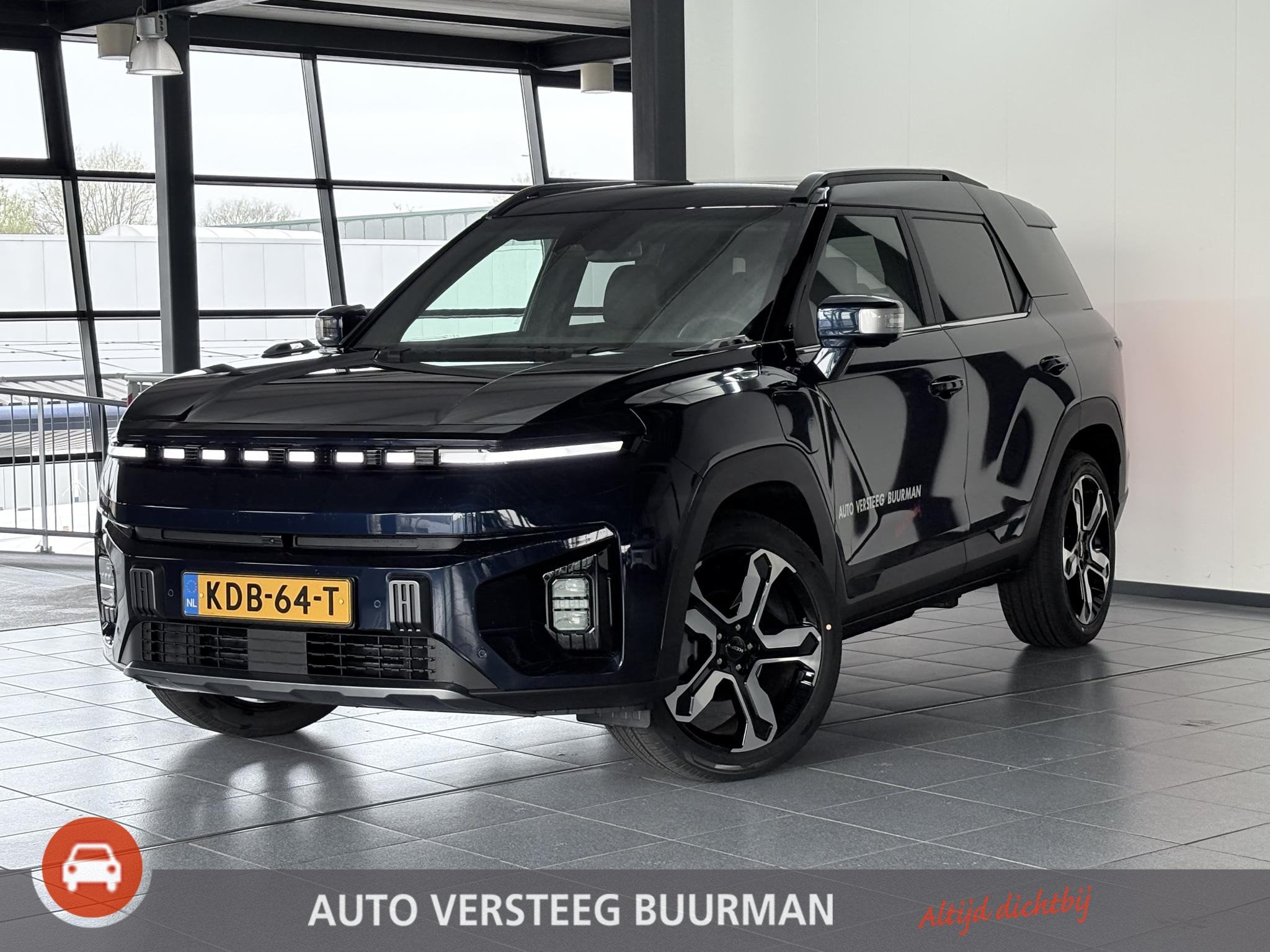 KGM Torres EVX Titanium 80.6 kWh Stoel/stuur verwarming / St, Zwart, 620 min, Blauw, SUV of Terreinwagen