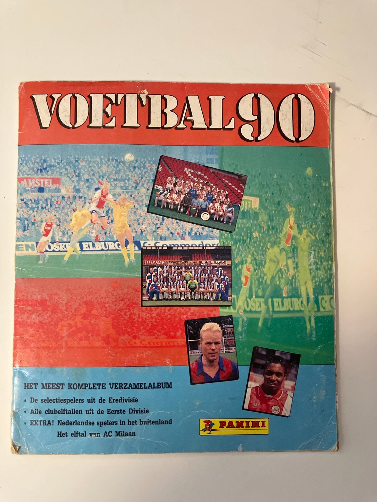 Voetbal 90 Panini verzamelalbum - Compleet, Ophalen of Verzenden, Gebruikt, Overige binnenlandse clubs, Boek of Tijdschrift