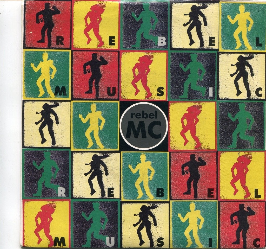 REBEL MC  -  Rebel music, Gebruikt, 7 inch, Pop, Fotohoes