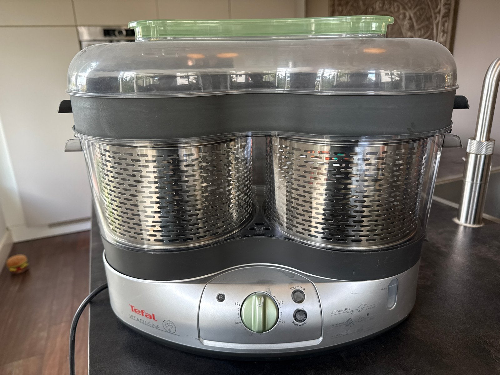 Tefal Vitacuisine Stoomkoker - Gezond en Snel Koken, Ophalen of Verzenden, Zo goed als nieuw