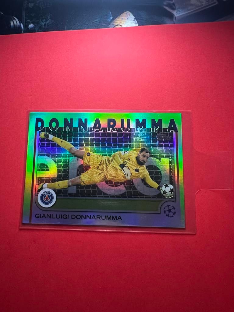 Gianluigi Donnarumma Topps Champions League Kaart, Ophalen, Zo goed als nieuw, Buitenlandse clubs, Spelerskaart