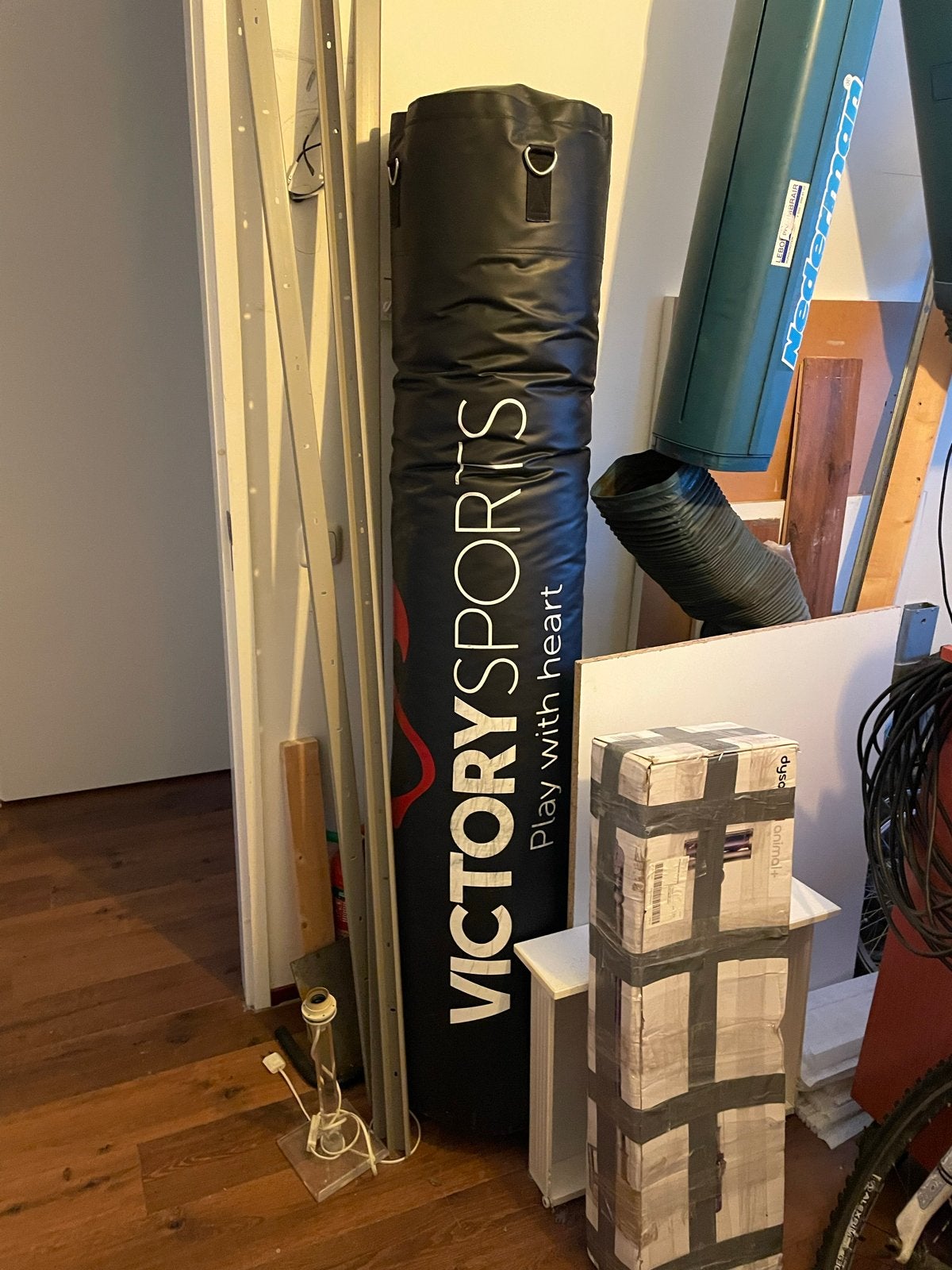 Victory Sports Bokszak met ophangbeugel, Ophalen, Zo goed als nieuw, Bokszak