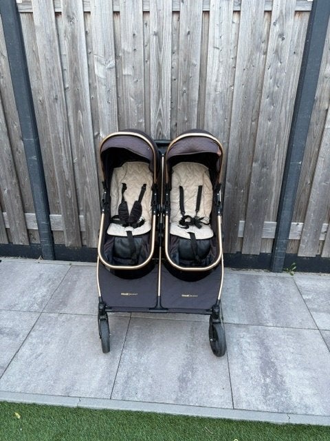 Duo Kinderwagen Chipolino Duo Smart Blackberry, Kinderen en Baby's, Gebruikt, Duowagen, Ophalen, Kinderwagen