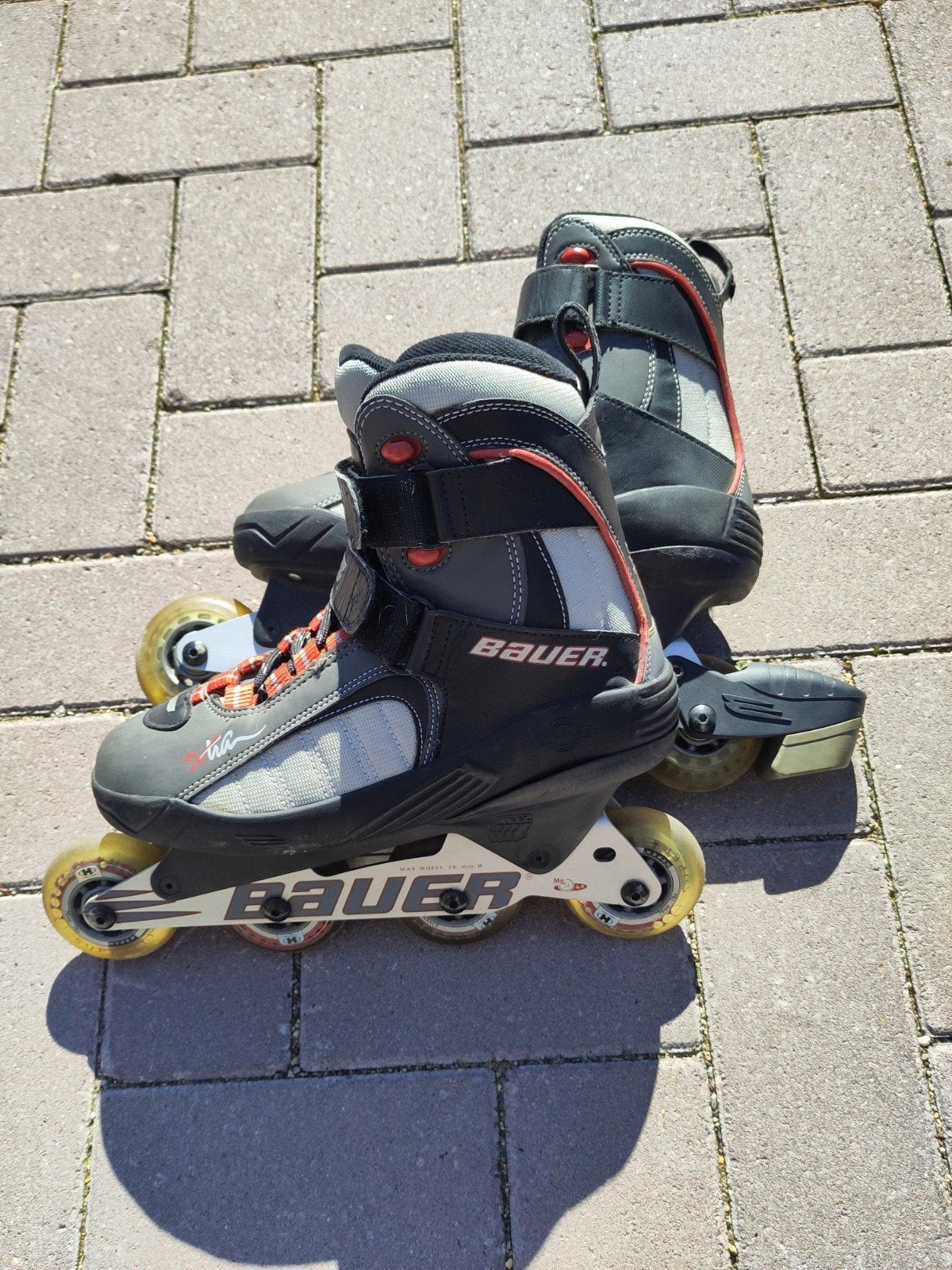 Bauer skeelers maat 42 (ze vallen iets kleiner), Ophalen, Gebruikt, Dames, Bauer
