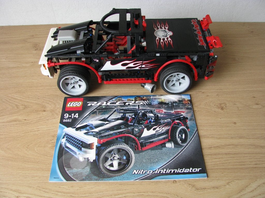 Lego Racers - 8682 - Nitro Intimidator, Ophalen, Lego, Compleet, Zo goed als nieuw