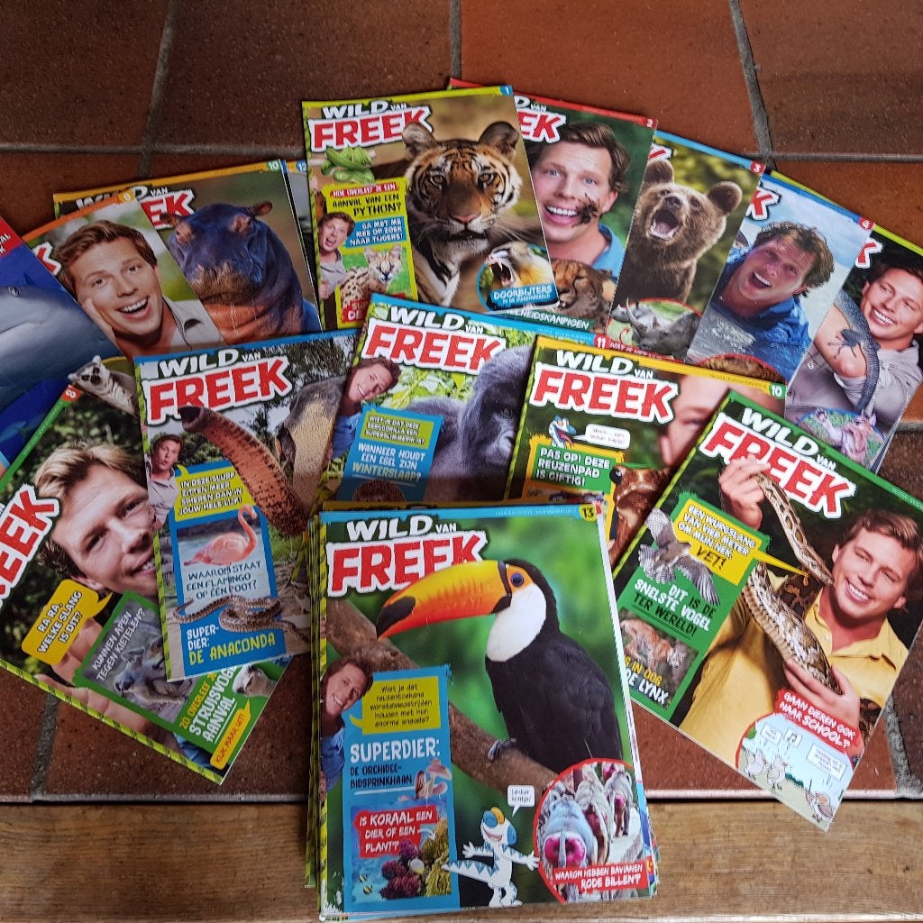 Wild van Freek, Ophalen of Verzenden, Zo goed als nieuw, Natuur algemeen, Freek Vonk