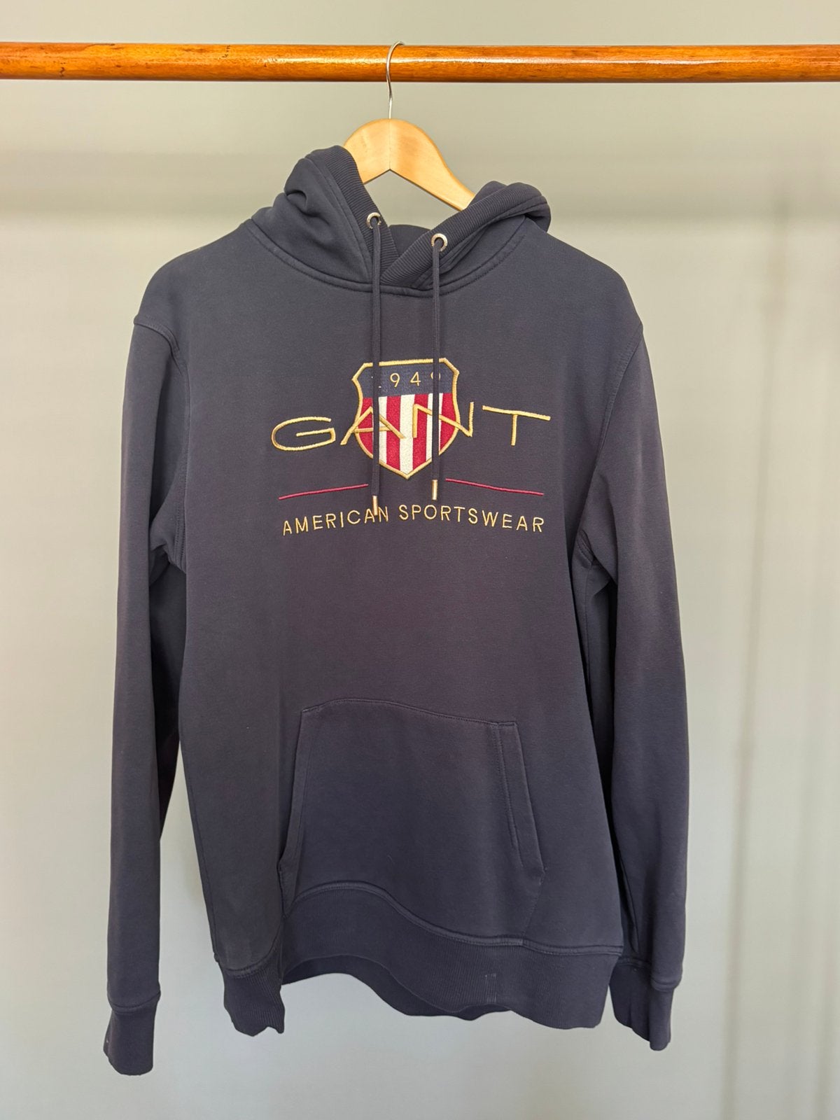 Gant Hoody blauw maat xl, Ophalen of Verzenden, Zo goed als nieuw, Maat 56/58 (XL), Blauw