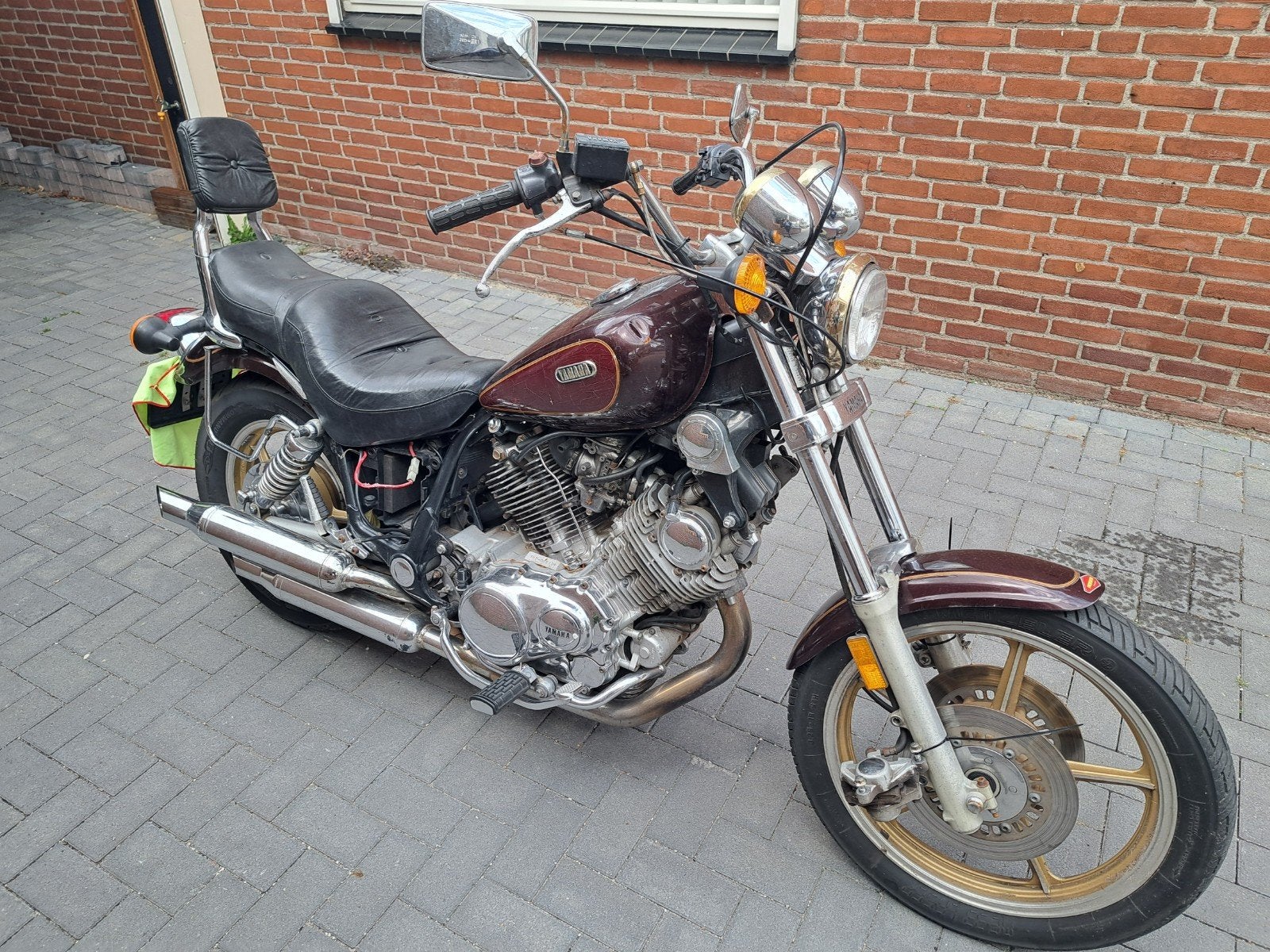 yamaha virago xv 750 bj 1989 voor onderdelen, Ophalen