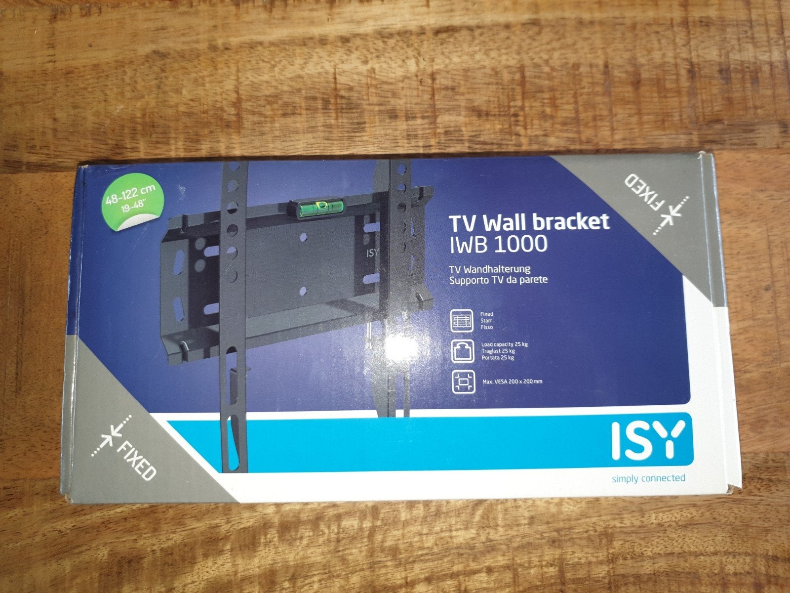 ISY IWB 1000 TV Muurbeugel - Nieuw in doos, Ophalen of Verzenden, Nieuw