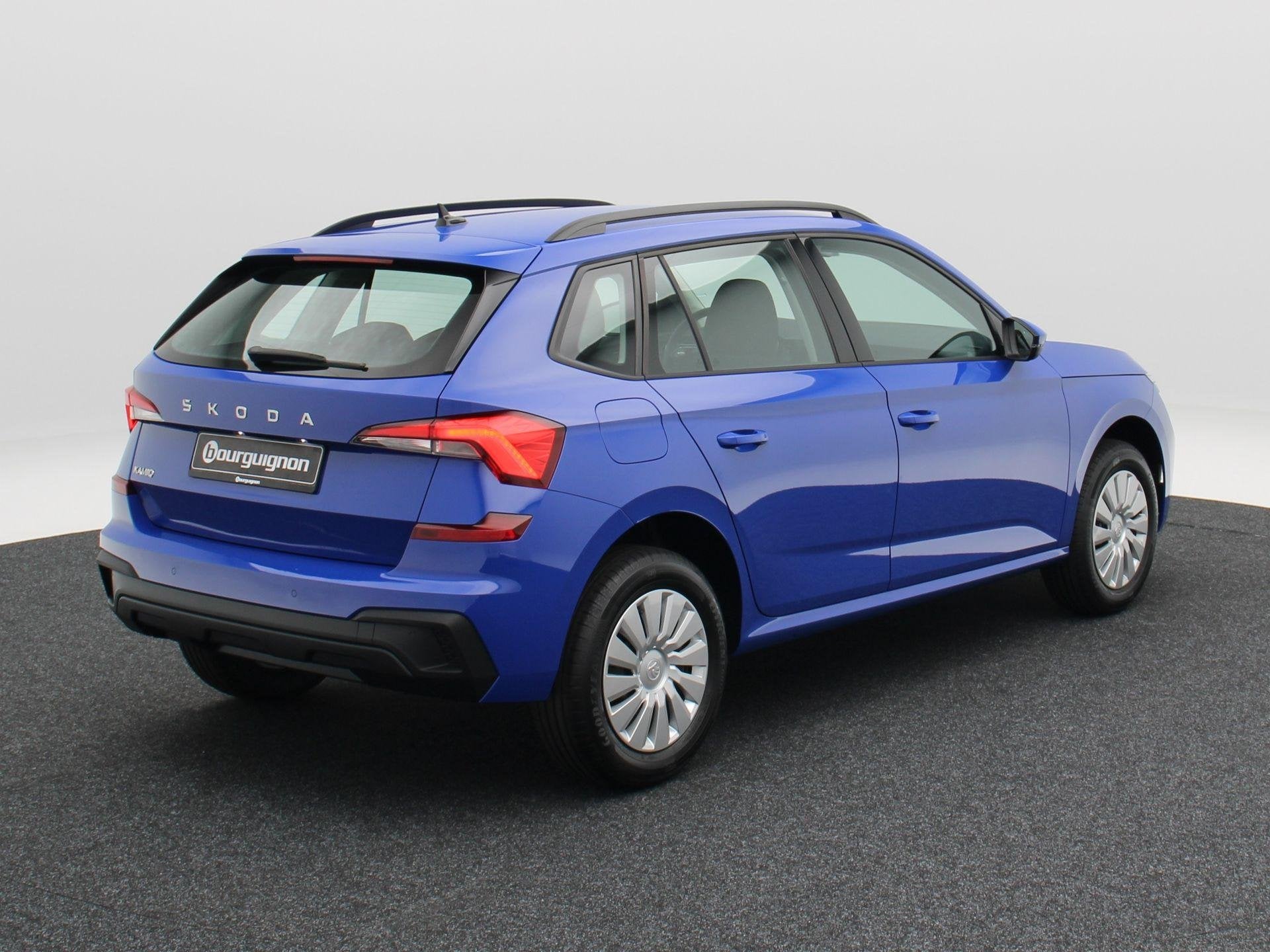 Skoda Kamiq Essence 1.0 TSI 115 PK | Parkeersensoren | Airco, Auto's, Voorwielaandrijving, Stof, Euro 6, Blauw