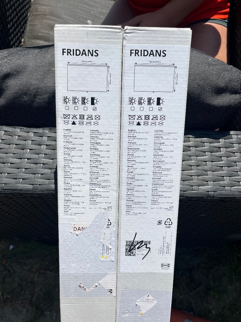 Rolgordijn verduisterend wit geel, Ophalen, 120 cm, Geel, Nieuw