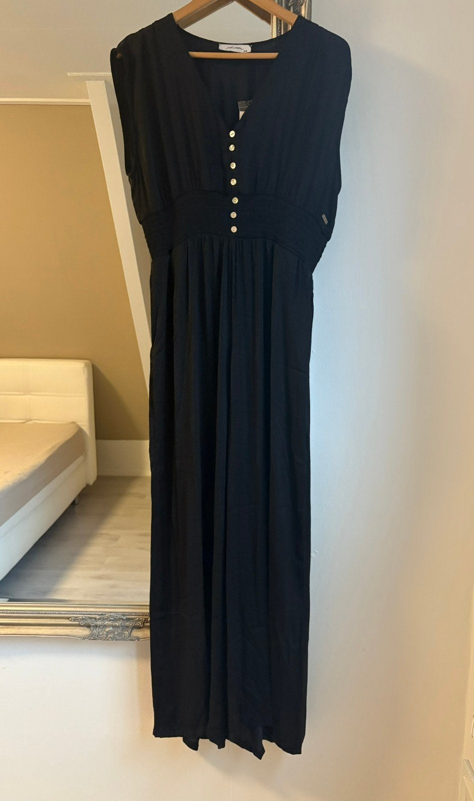 Ambika jumpsuit maat SM, Verzenden, Nieuw, Maat 36 (S), Zwart