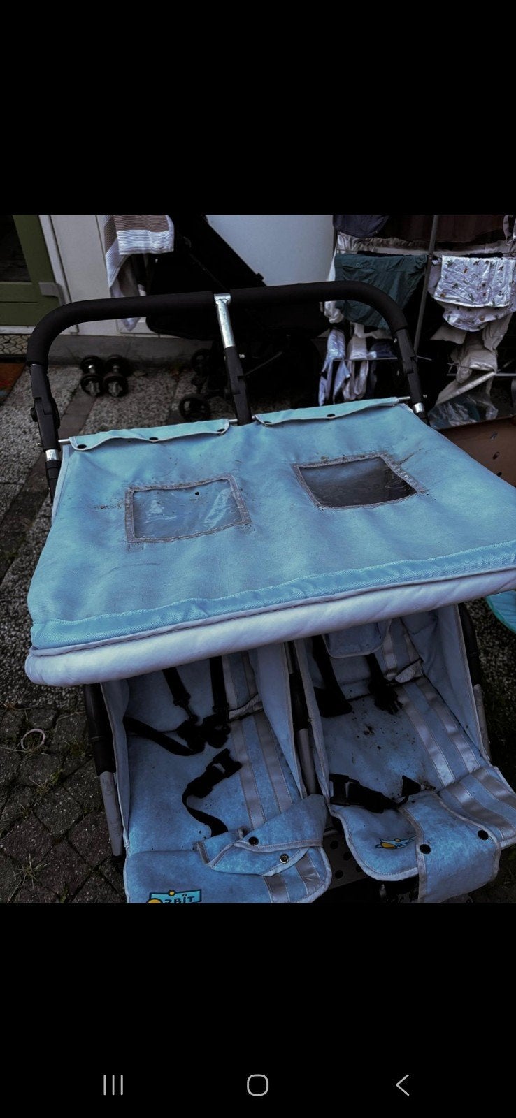 Duo wandelwagen, Ophalen of Verzenden, Gebruikt, Kinderwagen of Buggy