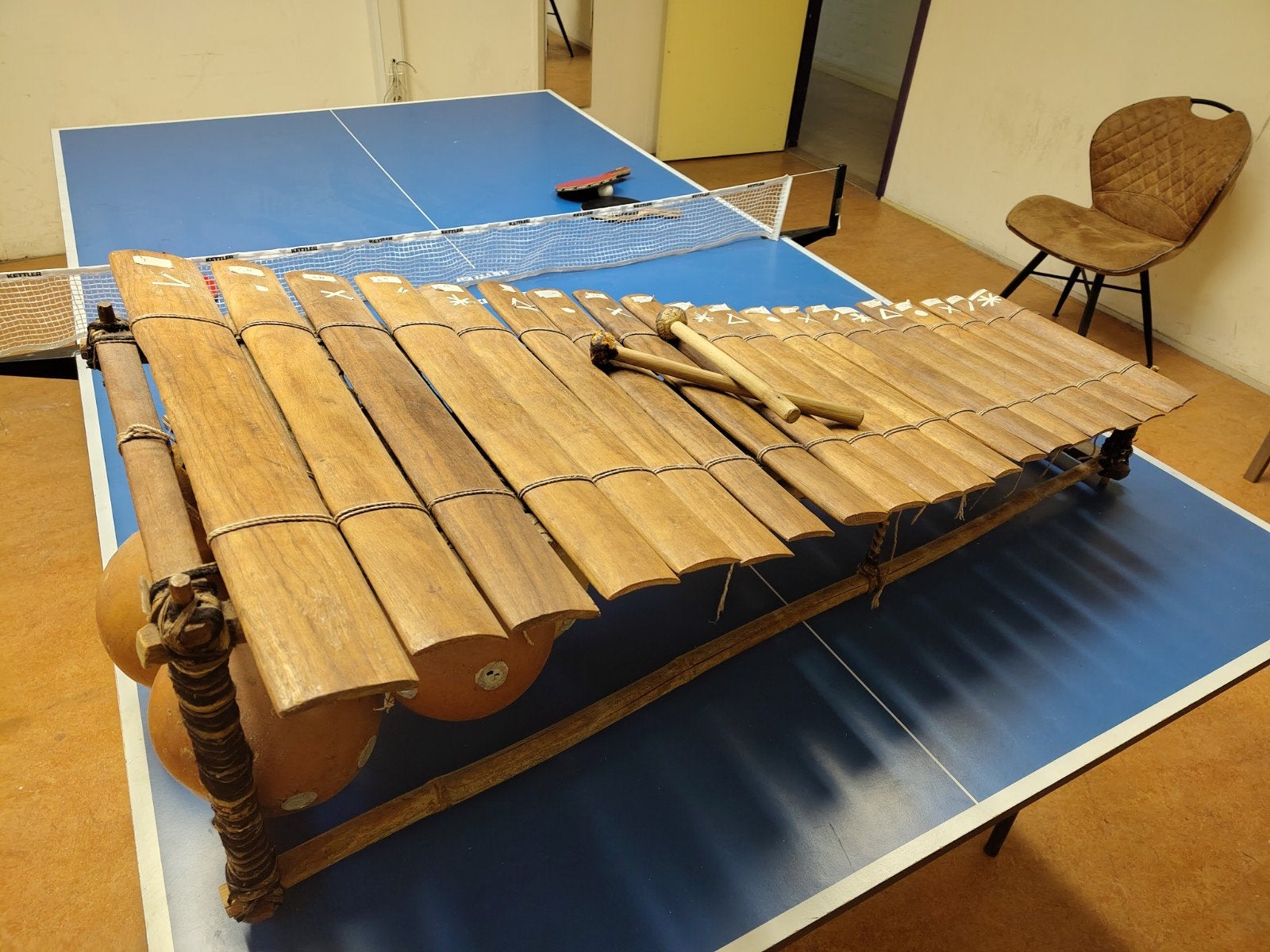 Balafon - Traditioneel Afrikaans Xylofoon, Muziek en Instrumenten, Ophalen, Gebruikt, Overige merken