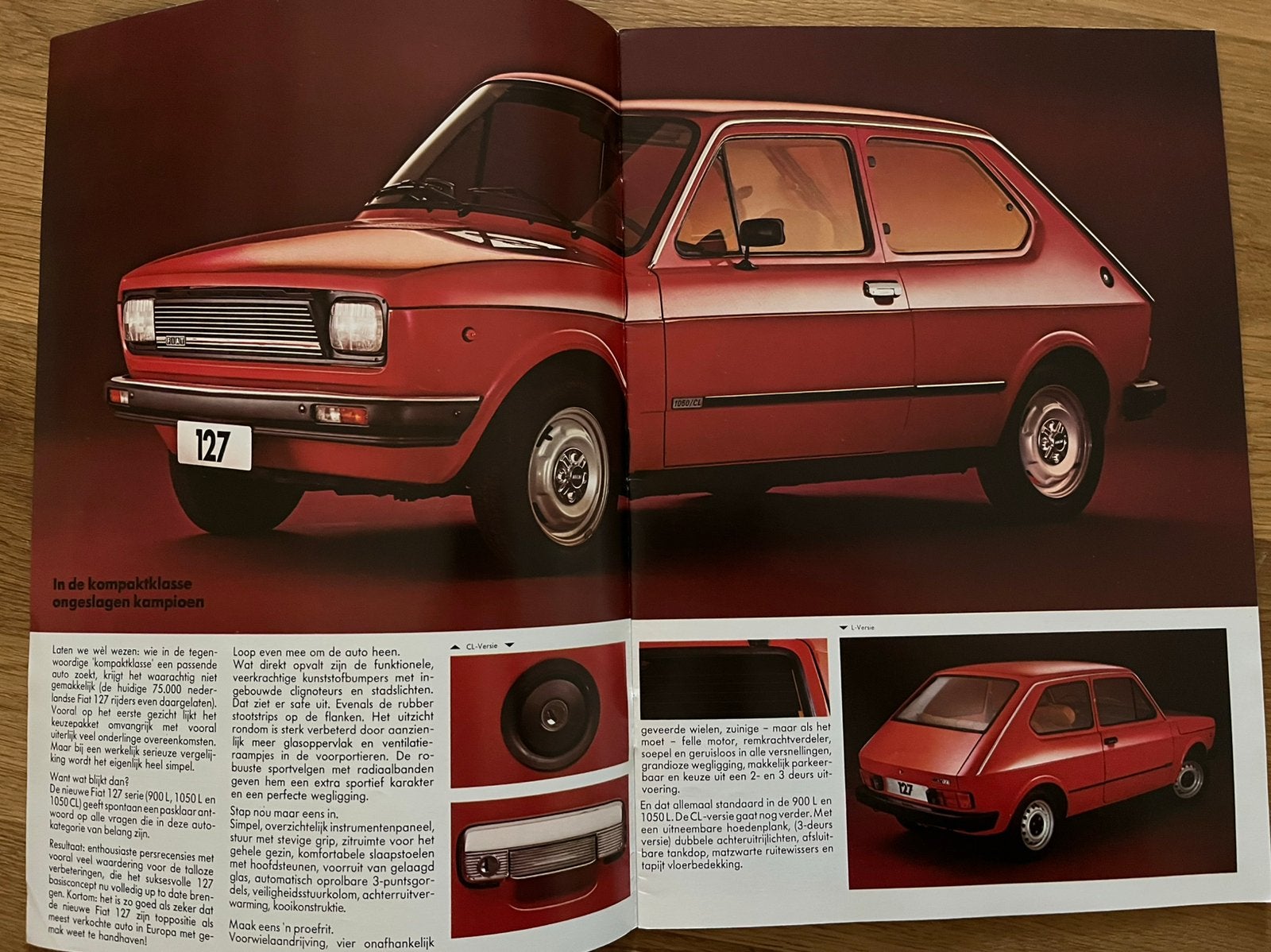 NL Folder Fiat 127 | 1980 - 1981, Ophalen of Verzenden, Zo goed als nieuw, Overige merken