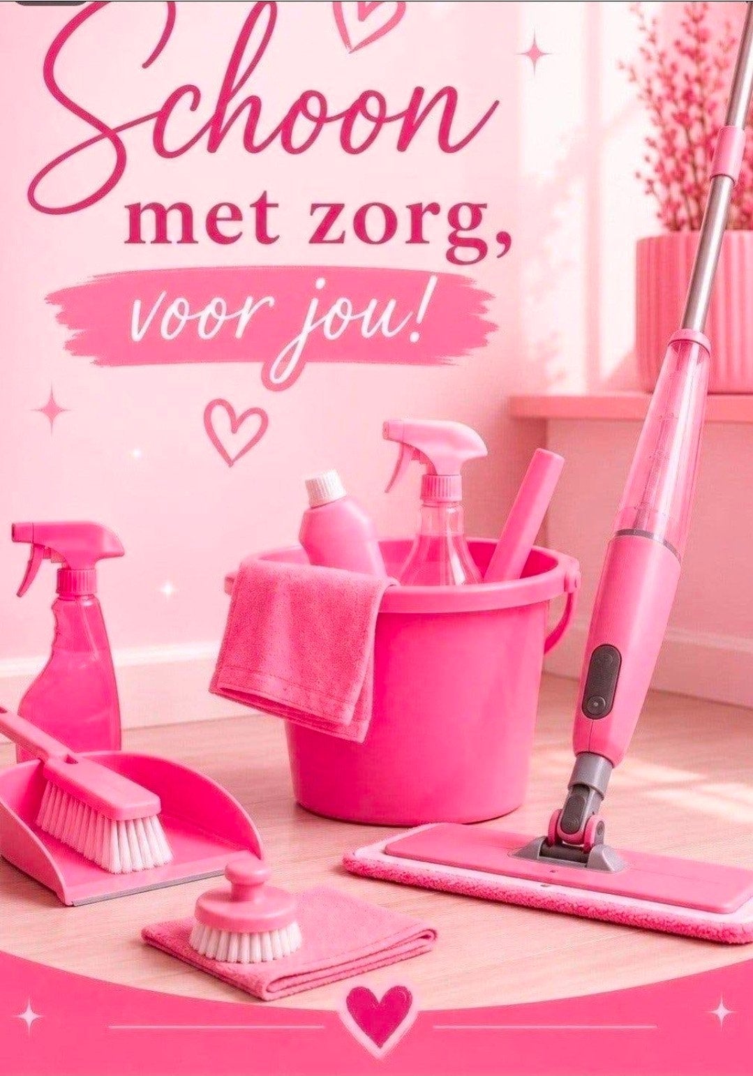 schoonmaakster, Ophalen of Verzenden