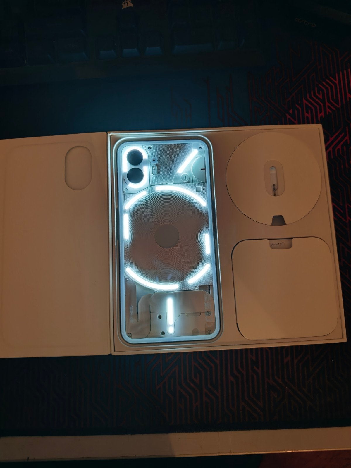 Nothing Phone (2) Wit met 256GB opslag 12GB werkgeheugen, Telecommunicatie, Ophalen of Verzenden, Zo goed als nieuw, Zonder simlock
