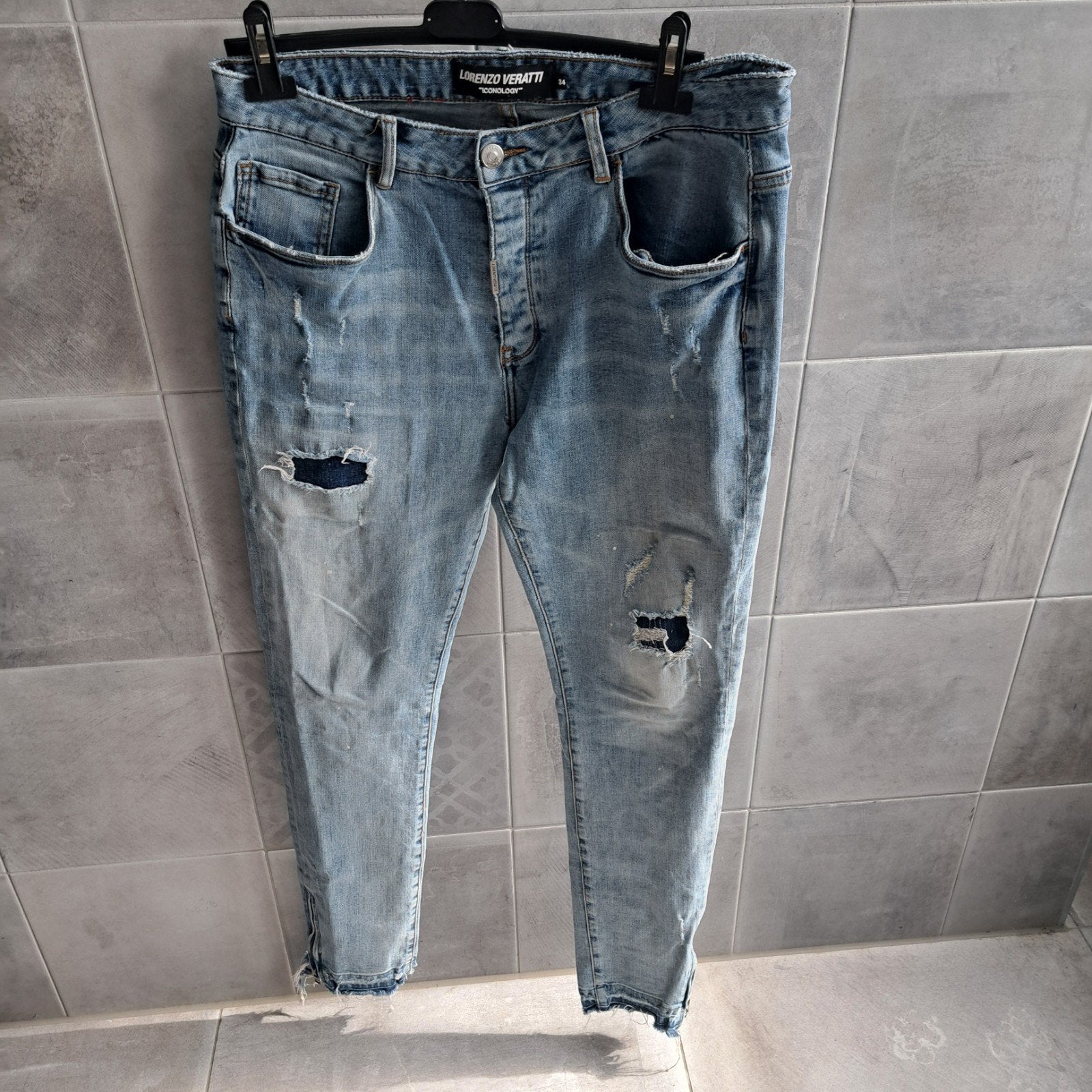 Lorenzo Veratti Damaged Jeans Maat 34