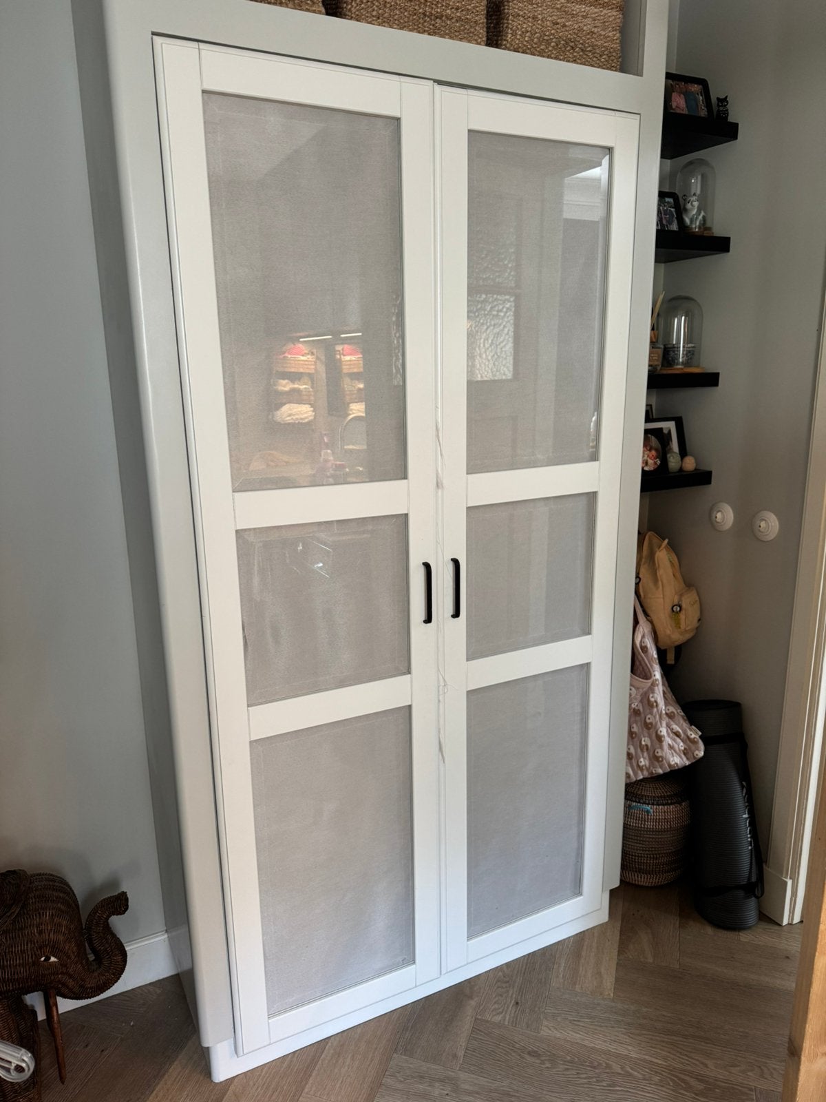 IKEA TYSSEDAL PAX kastdeuren wit, Ophalen, Gebruikt, 50 tot 100 cm, 150 tot 200 cm
