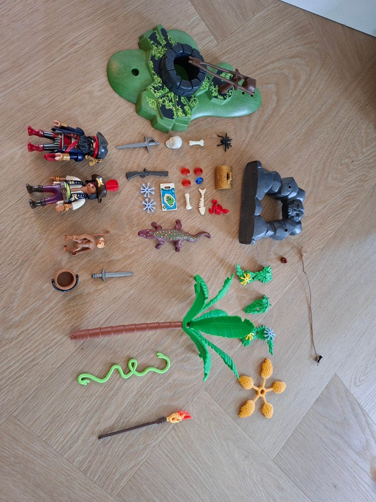 Playmobil Pirates Piraten op schattenjacht 70414, Pirates, Complete set, Ophalen of Verzenden, Zo goed als nieuw